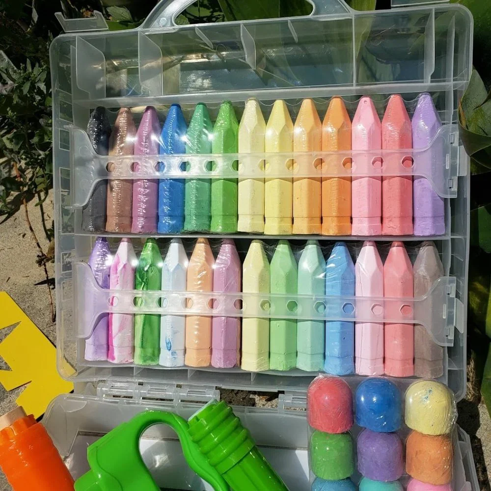 NEW 80 Piece Sidewalk Chalk Toddler School Supplies Arts and Crafts Art Easter
